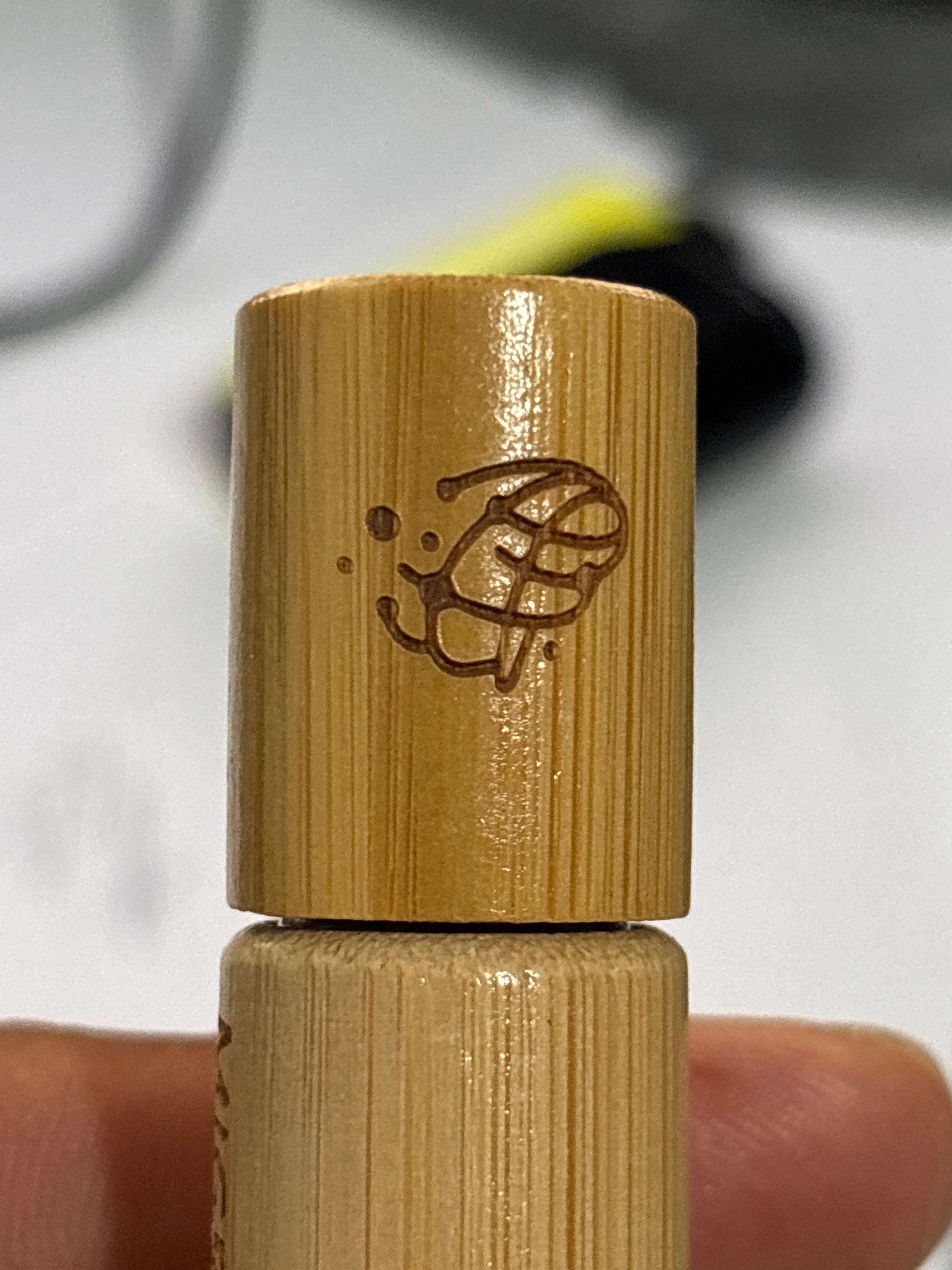 Natural Herb Essential Oil Roller – Cooling Blend - Botanical Aroma for Calm, Clarity, Refreshment - Free Shipping